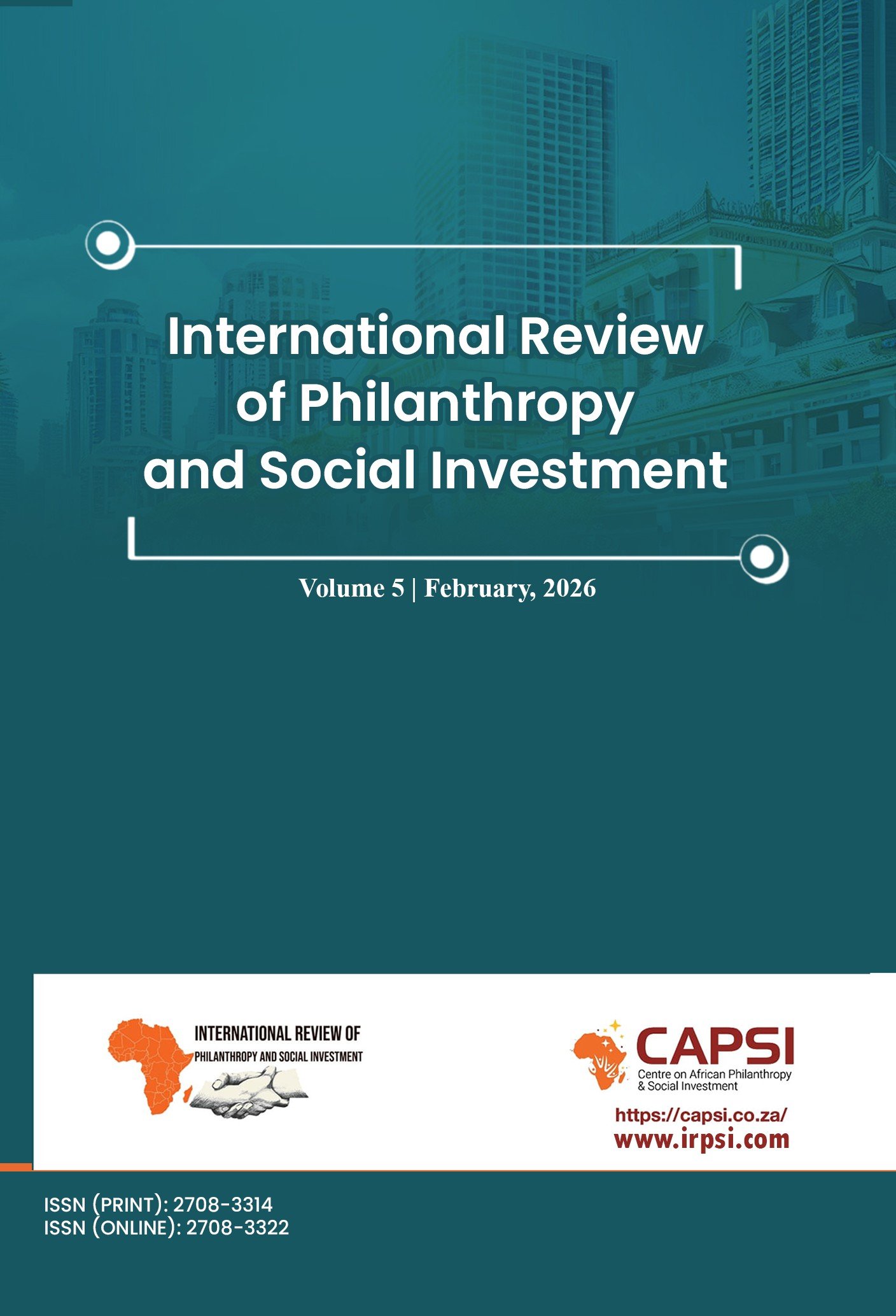 					View Vol. 5 No. 1 (2026): International Review of Philanthropy and Social Investment
				